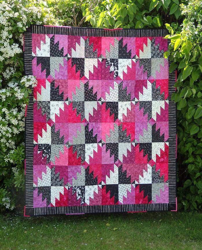 Angie's Quilts pink note 1